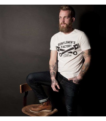 T-shirts moto café racer  Vestons et Pistons - Textile