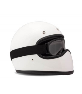 Lunettes moto DMD GHOST White pour casques DMD