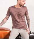 Pétroleur Rouille Tee-shirt moto authentique & rétro