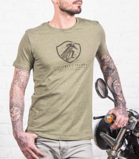 Kaky "Turn left" authentic & retro motorcycle t-shirt