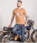 Thug havane tee-shirt motard authentique 200 gr