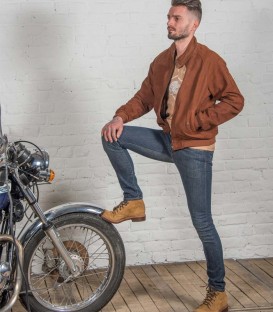 Blouson moto Steve Daim