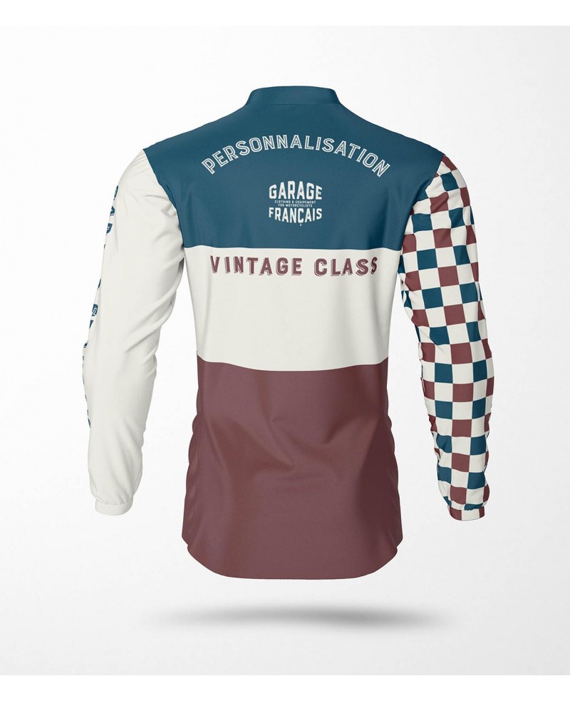 Flat track and dirt track jersey for vintage races Gentlemen's Factory