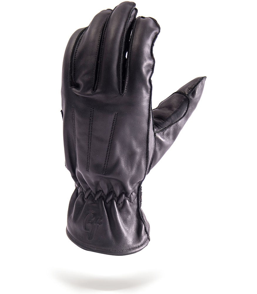 gants moto cuir noir rixe à paname – garage français