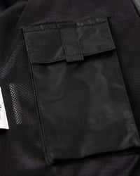 blouson cuir arsouille – moka – détail doublure – Garage Français