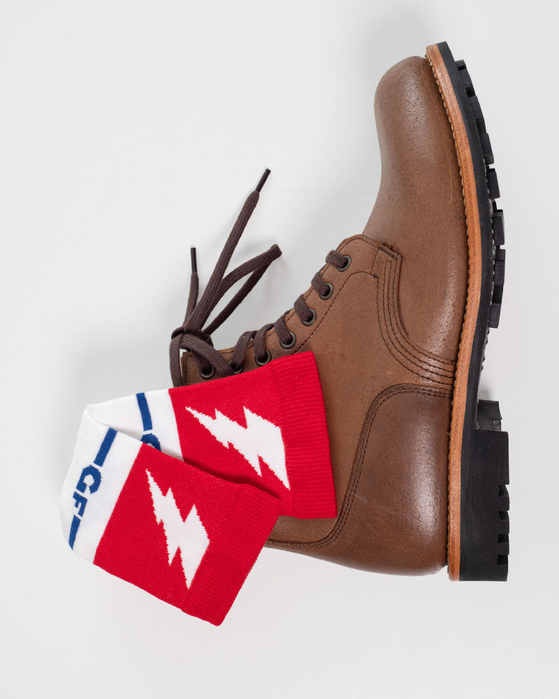 unisex flash red socks