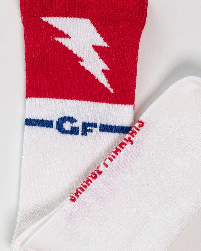 unisex flash red socks