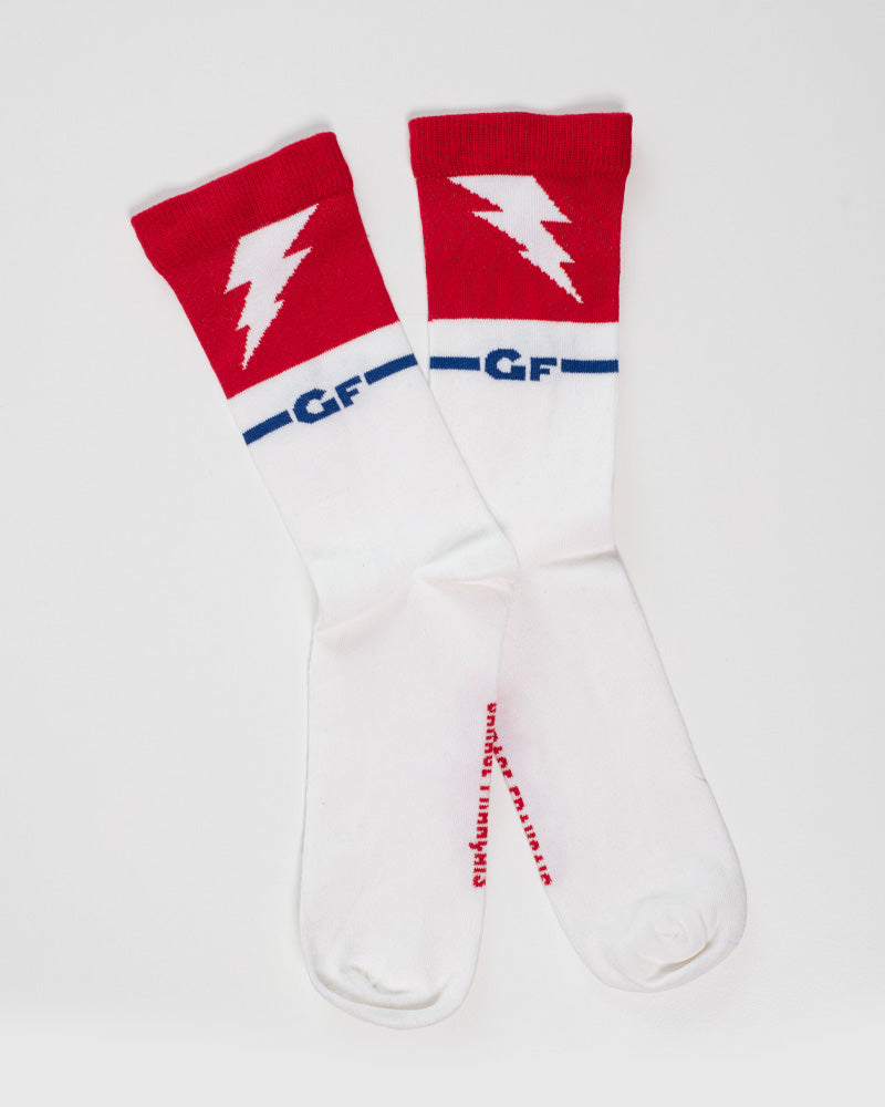 unisex flash red socks