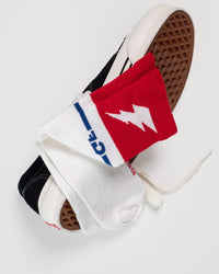 unisex flash red socks