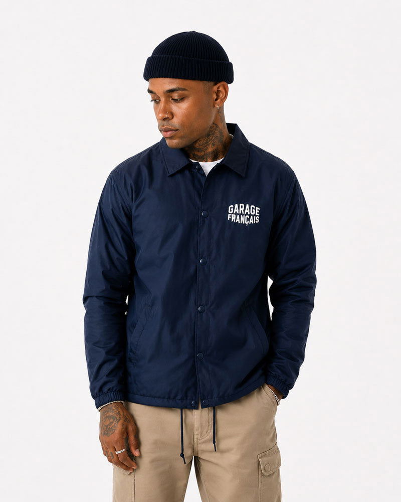 coach-jacket marine – esprit us – face – Garage Français