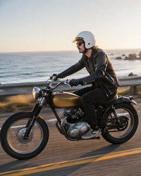 blouson cuir lascar – noir – lifestyle – Garage Français