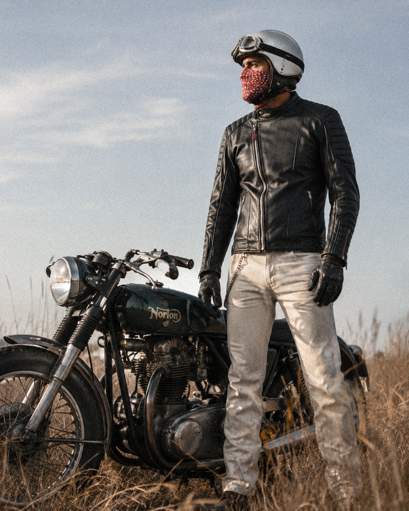 blouson cuir loubard – noir – lifestyle – Garage Français