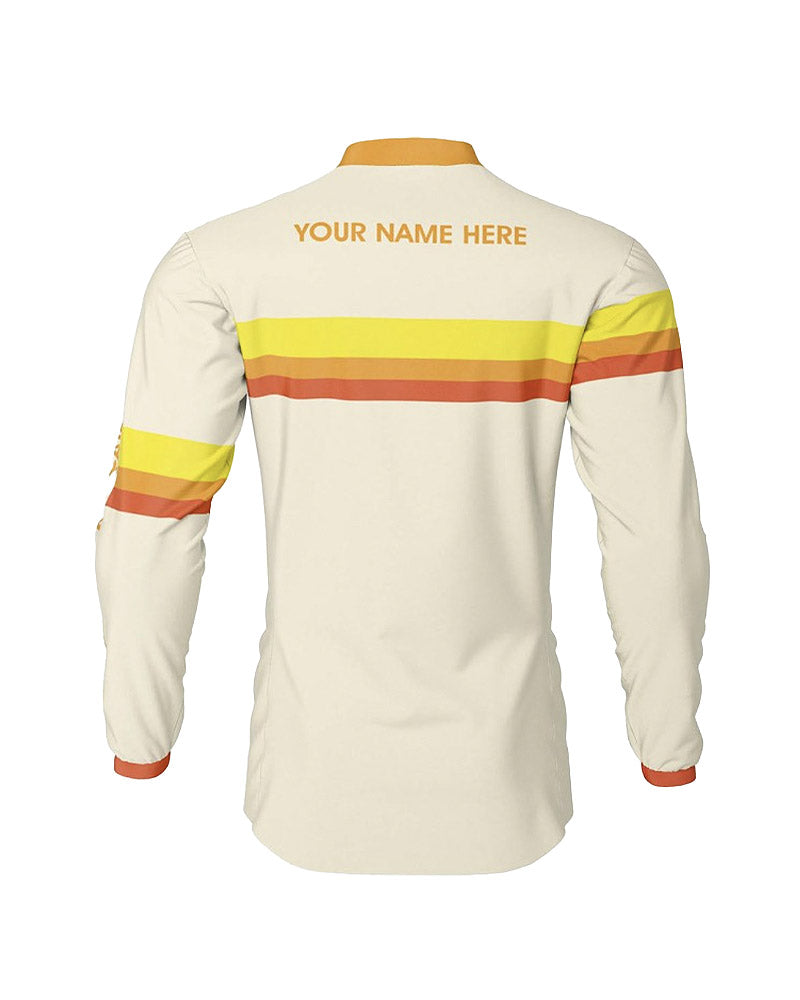 maillot moto vintage 70's dirt – dos – Garage Français
