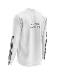 maillot moto vintage personnalisable bmx club – dos – Garage Français