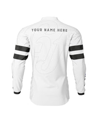 maillot-personnalisable-gf-racing-blanc – dos – Garage Français