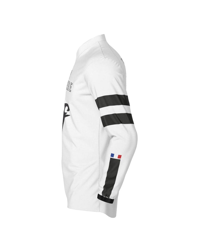 maillot-personnalisable-gf-racing-blanc – profil – Garage Français