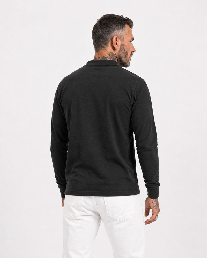 polo "50’s spirit" – l’élégance simple du garage – dos – Garage Français