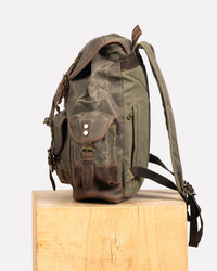 Sac à dos moto canvas anti-pluie adventurous