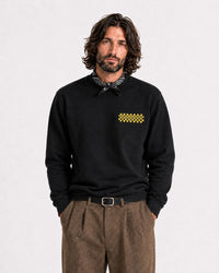 sweat "back to 90’s" – typo skate & vibes garage – face – Garage Français