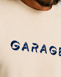 sweat-shirt garage broderie – détail – Garage Français