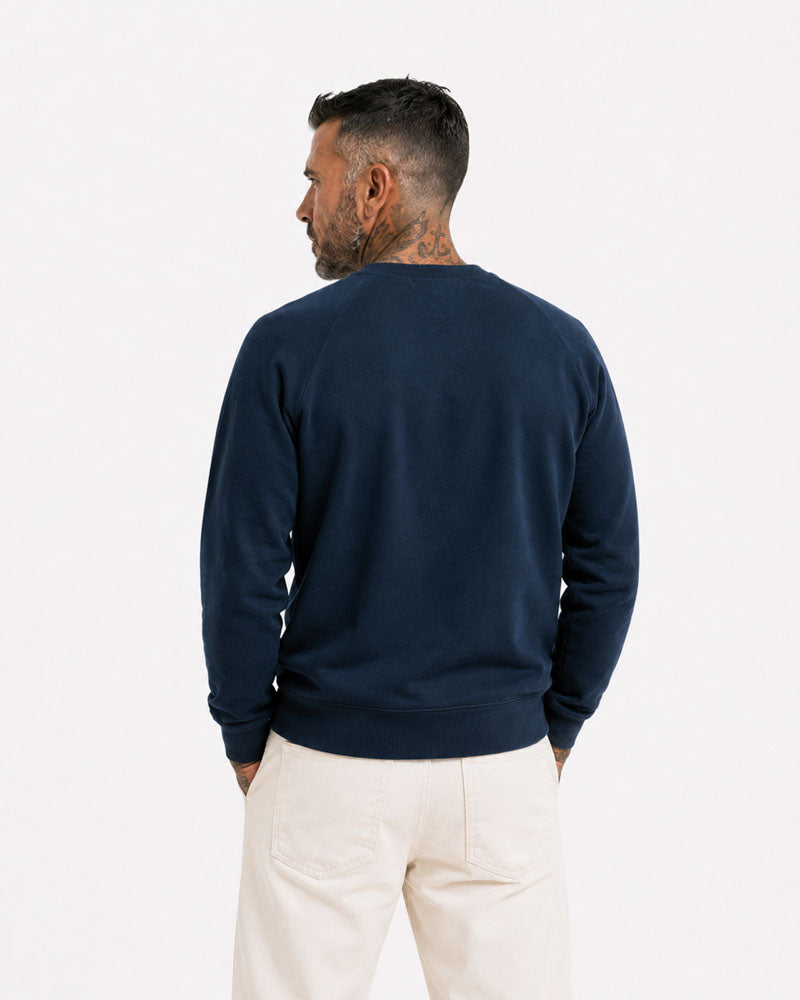 sweat-shirt rodéo camp, l’esprit sauvage, imprimé sur du 380g – dos – Garage Français