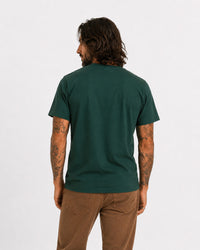 tee-shirt 70's waves - green