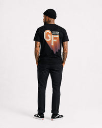 tee-shirt moto 90's black – dos – Garage Français