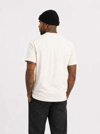 tee-shirt casque bbr - blanc vintage